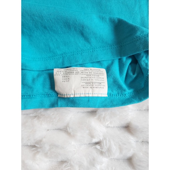 Champion Mens Small Teal Graphic Logo Short Sleeve T-Shirt‎ - Picture 3 of 6